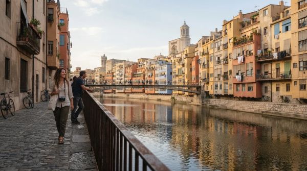Pourquoi les maisons du bord de l'Onyar à Gérone sont colorées