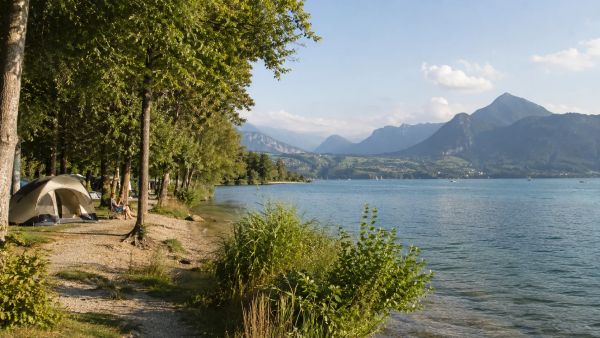 Que penser du camping bord du lac d'Annecy ?