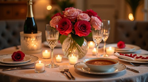 Menu spécial amoureux : que contient généralement l'offre ?